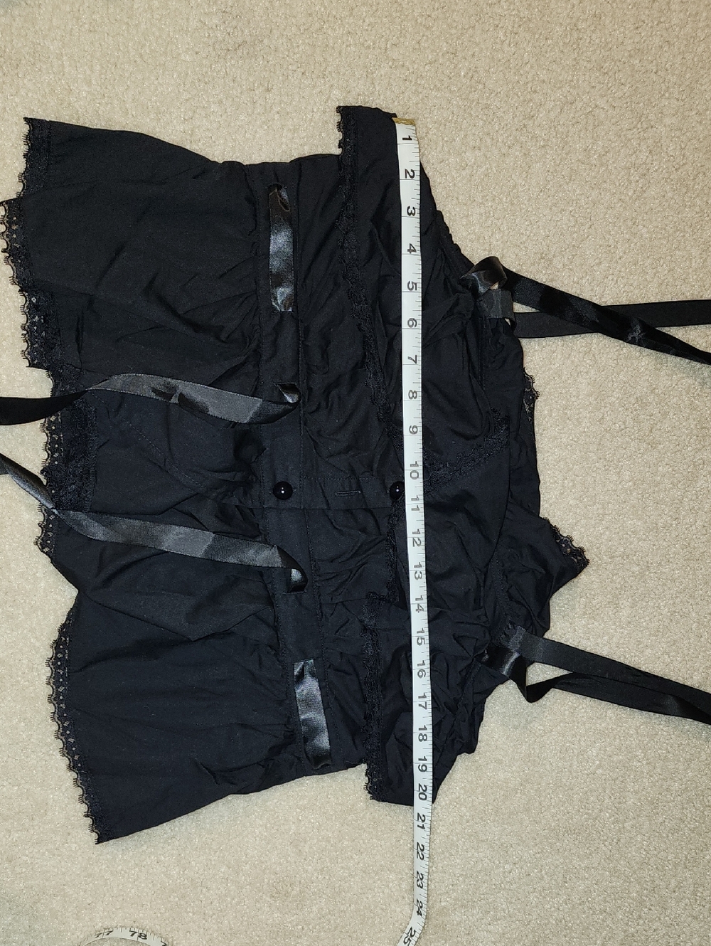 Tunnel Vision Black Fern Bloomer Set